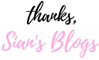 thanks, sians blogs